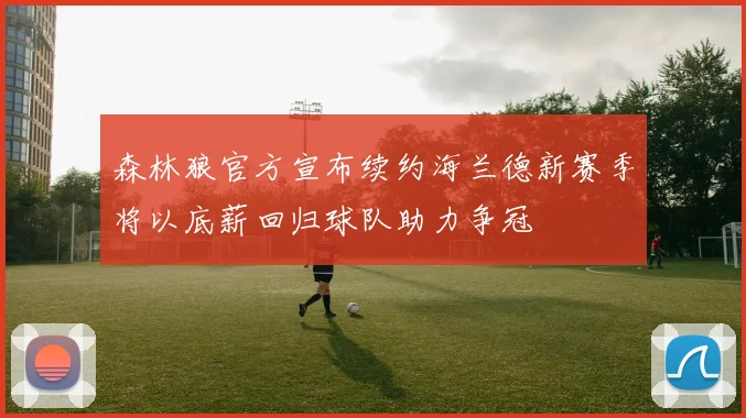森林狼官方宣布续约海兰德新赛季将以底薪回归球队助力争冠